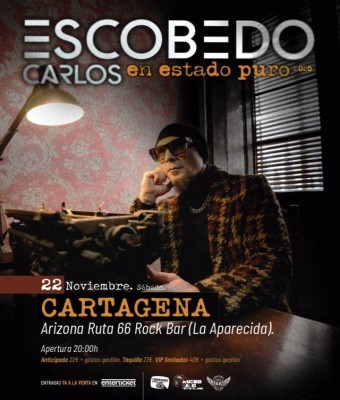 Carlos Escobedo en La Aparecida, Cartagena en Murcia
