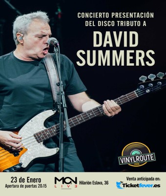 Concierto presentación disco Tributo a David Summers en Madrid