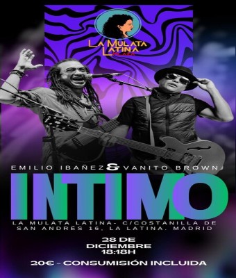 Emilio Ibañez & Vanito Brown en Madrid