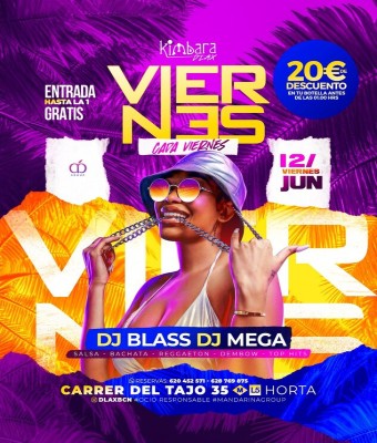 KIMBARA DLAX · VIERNES 12 JUN26 en Barcelona