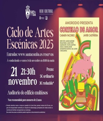 CORTELLO DE AMOR, de Amorodio Teatro en Coruña, A