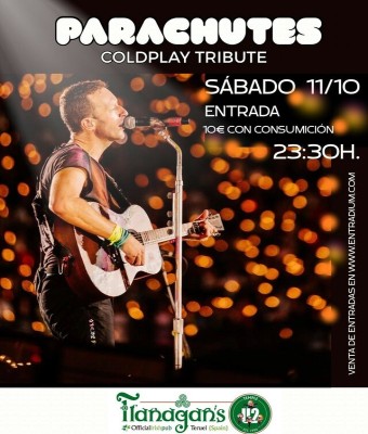 PARACHUTES BANDA TRIBUTO COLDPLAY en Teruel
