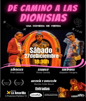 De Camino a las Dionisias  en Málaga