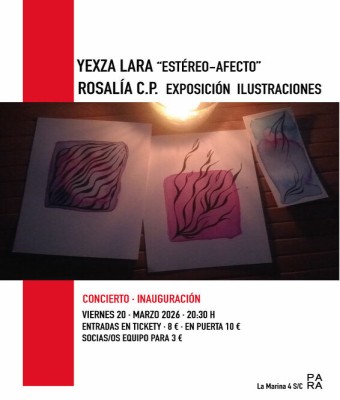 ESTÉREO-AFECTO Inauguración expo + concierto en Santa Cruz de Tenerife