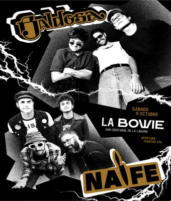Baldosa - La Bowie en Santa Cruz de Tenerife