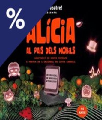 Alícia al país del mòbils en BARCELONA