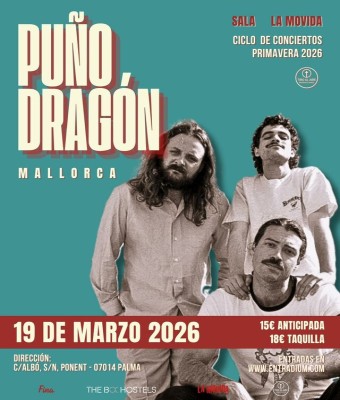 PUÑO DRAGÓN "Ciclo de conciertos PRIMAVERA 2026" en Balears, Illes