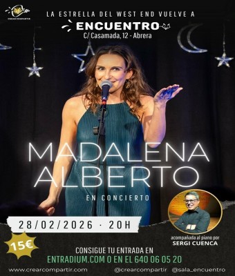 MADALENA ALBERTO en concierto en Barcelona