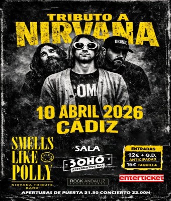 SMELLS LIKE POLLY. TRIBUTO A NIRVANA. en SOHO Alternative Bar