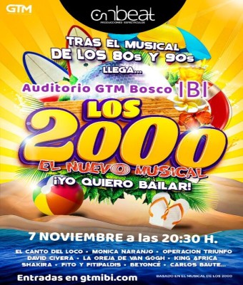 LOS 2000 EL NUEVO MUSICAL en  IBI en Alicante