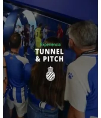 Experiencia Tunnel & Pitch - RCD Espanyol