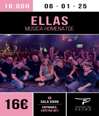 ELLAS ( POP ROCK FEMENÍ) en Balears, Illes