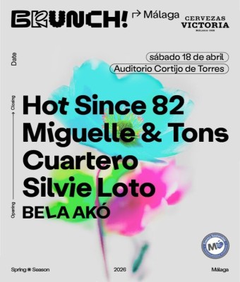 BRUNCH! MALAGA SPRING SEASON 18 ABRIL 26 en Málaga