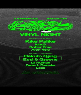 VINYL NIGHT - RADYKAL GROOVE en Salamanca