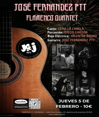 Flamenco Quartet - José Fernández Ptt en Granada