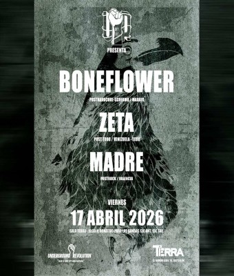 Boneflower + Zeta + Madre en Castellón/Castelló
