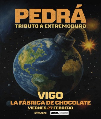 Pedrá (Tributo a Extremoduro) en Vigo - La Fábrica de Chocolate en Pontevedra
