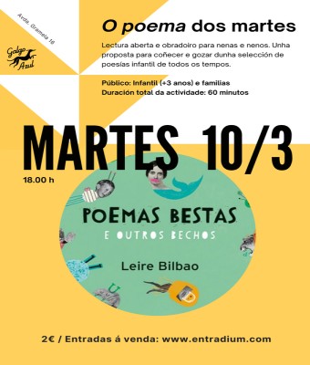 O conto dos martes. Sesión: 10/03 en Coruña, A