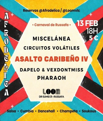 ASALTO CARIBEÑO IV - CARNAVAL en Valencia/València