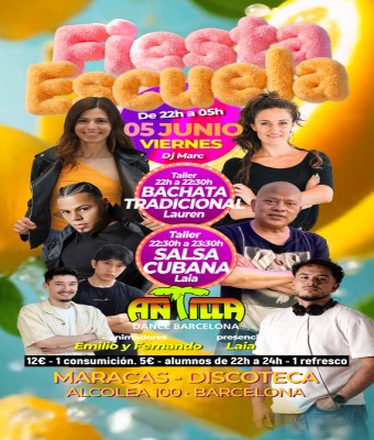 ANTILLA SALSA BARCELONA - VIERNES 5 JUN26