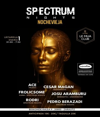 Noche vieja Le mua en Gipuzkoa