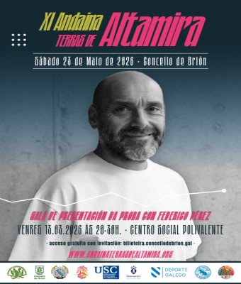 Presentación da XI Andaina Terras de Altamira, con Federico Pérez en Coruña, A