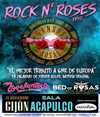 Rock n Roses Fest en Gijón 2025 en Asturias