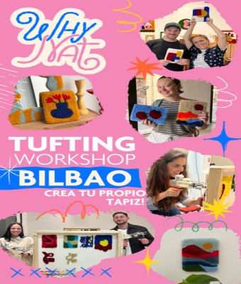 CREA TU TAPIZ O MINI RUG CON TUFTING! - BILBAO en Bizkaia