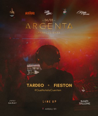EVENTO TARDEO & #FIESTONARGENTA en Barcelona