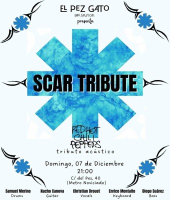 Scar tribute - Tributo a Red Hot Chili Peppers en Madrid