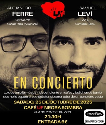 Concierto de Samuel Leví (ESP)  Alejandro Ferre (ARG) en Pontevedra