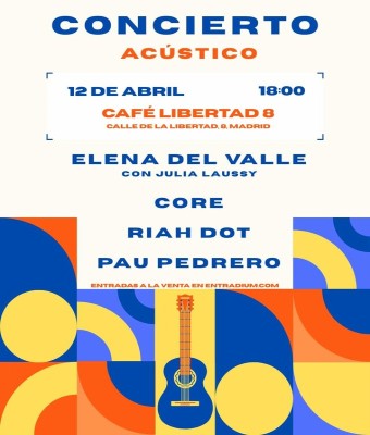 "Medianoche en el arcén" - Concierto Acústico en el Café Libertad 8 en Madrid