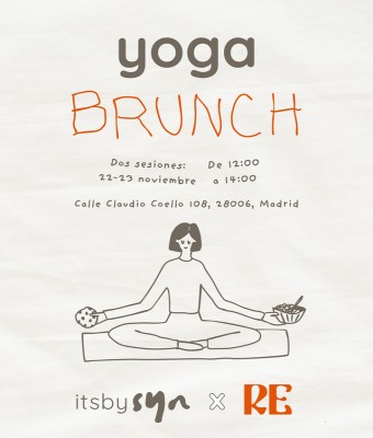 Yoga&Brunch itsbysyn x RE en Madrid