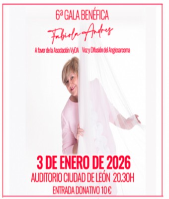 6ª Gala Benéfica Fabiola Andrés 2026 en León