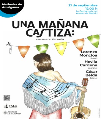 Matinales de Amalgama  'Una mañana castiza: escenas de Zarzuela' en la Cacharrería del Ateneo en Madrid
