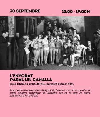 L'enyorat Paral·lel canalla - en col·laboració amb CERHISEC (per Josep Guzman Vila) en Barcelona