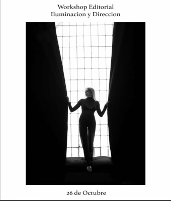 Workshop de iluminación y dirección de modelo/ Osvaldo Labbé-BRVJO/26 Octubre en Barcelona