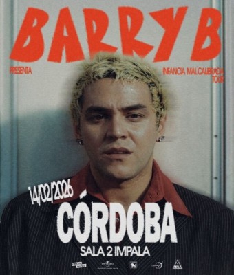 CONCIERTO BARRY B - CÓRDOBA - SALA 2 IMPALA -  SÁBADO 14 DE FEBRERO