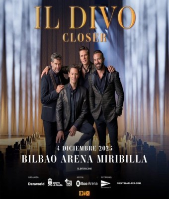 IL DIVO CLOSER en Bilbao en Vizcaya