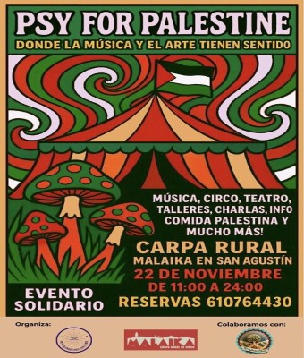 Psy For Palestine en Teruel