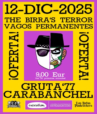 Vagos Permanentes  The Birra's Terror  en Madrid
