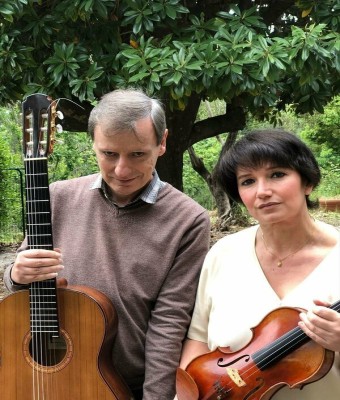 Concert violí i guitarra  en Barcelona