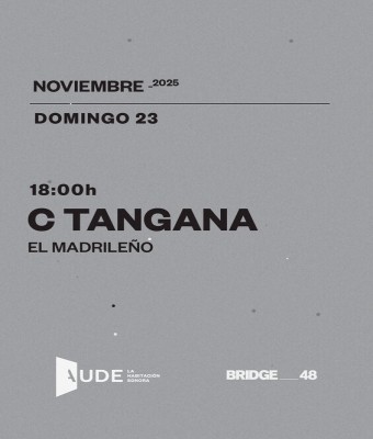 C Tangana, El Madrileño · AUDE: La Habitación Sonora en Barcelona