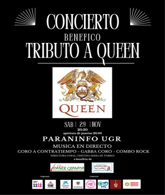 Concierto benefico Homenaje a Queen en Granada