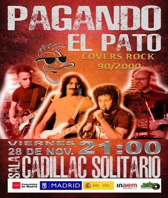 Pagando el pato - Tributo Pop-Rock Internacional en Madrid