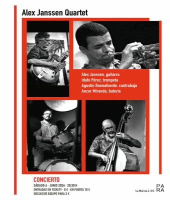 ALEX JANSSEN QUARTET  en Santa Cruz de Tenerife
