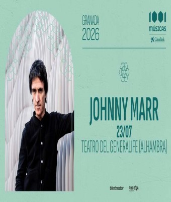 1001 Músicas - CaixaBank | Johnny Marr en Granada