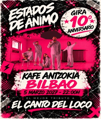 Tributo a El Canto del Loco en Bilbao en Bizkaia
