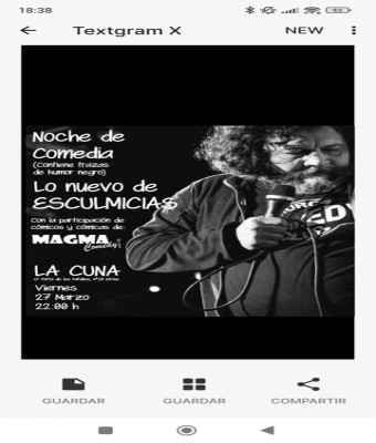 LO NUEVO DE ESCULMICIAS en Alicante/Alacant