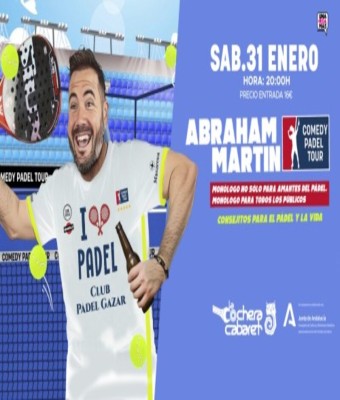 COMEDY PADEL TOUR | CONSEJITOS PARA EL PÁDEL Y LA VIDA en Málaga